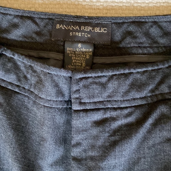 Banana Republic Women’s Wool Dress Pants, Gray, Size 6 - Picture 2 of 3